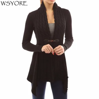 

WSYORE Women Causal Sweater Cardigans 2020 New Spring and Autumn Long Sleeve Knitted Coats Female Tops NS626