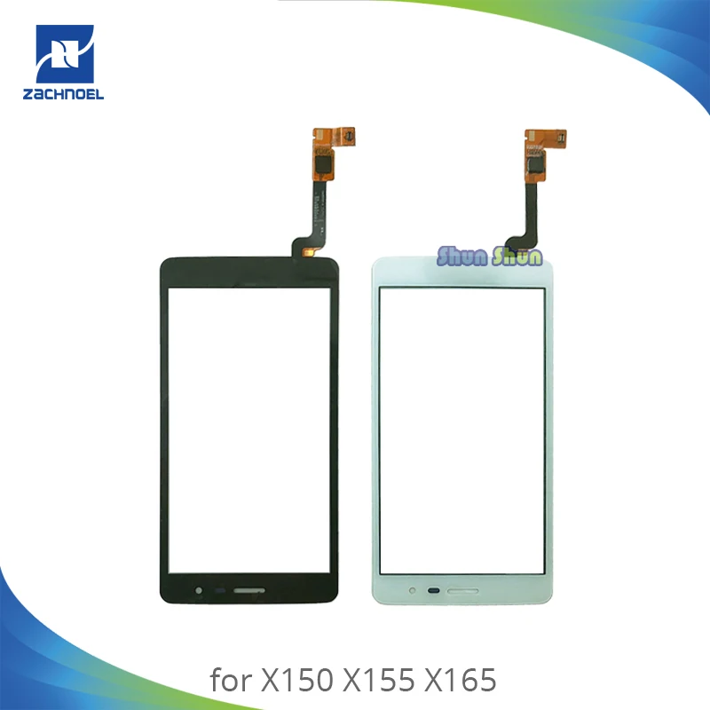 

5.0'' X155 Touch Panel for LG L Bello II X155 X165 X150 Touch Screen Digitizer Sensor Front Glass Lens Black White Phone Parts