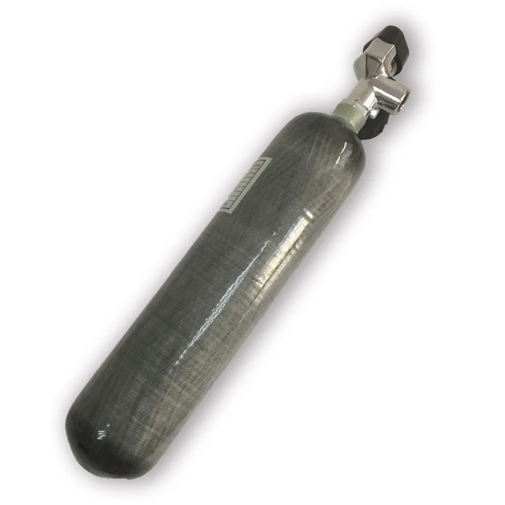 AC10221 Pcp Air Gun Use 2L 30Mpa Carbon Fiber Gas Cylinder 4500psi High Pressure Paintball Tank For Pcp Air Rifle Acecare