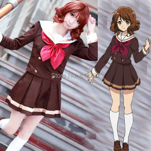

Sound! Euphonium Oumae Kumiko Uniform Dress Sailor Suit Outfit Cosplay Costumes