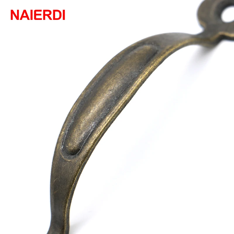 NAIERDI 2 шт. ручки для антикварной мебели дверные шкатулка ювелирных изделий