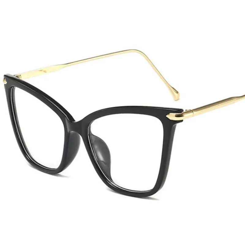 Fashion Cat Eye Womans Reading Glasses prescription Lens Oversized women transparent glasses elderly readers Eyeglasses Frames 5