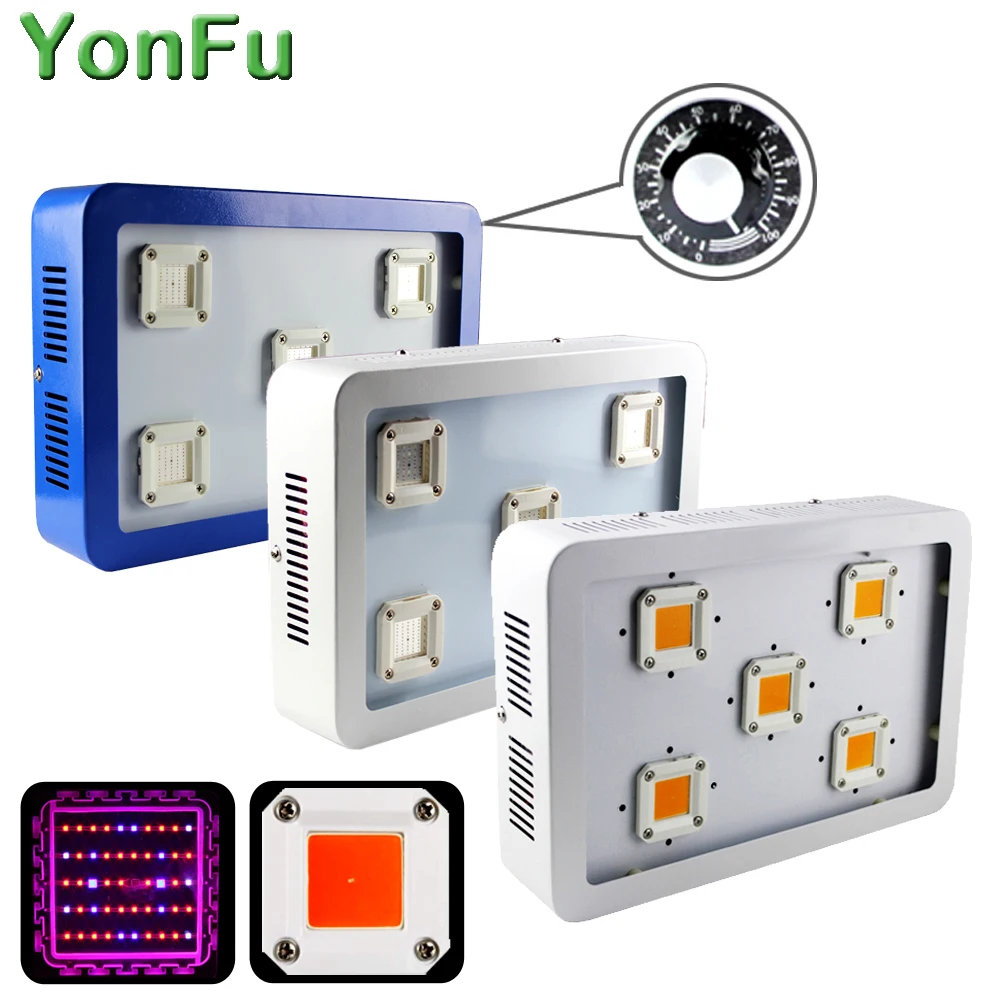 

1500W COB LED Grow Light Full Spectrum Indoor Plant Grow Lights with UV and IR for Indoor Plants Veg Flower Greenhouse Growing