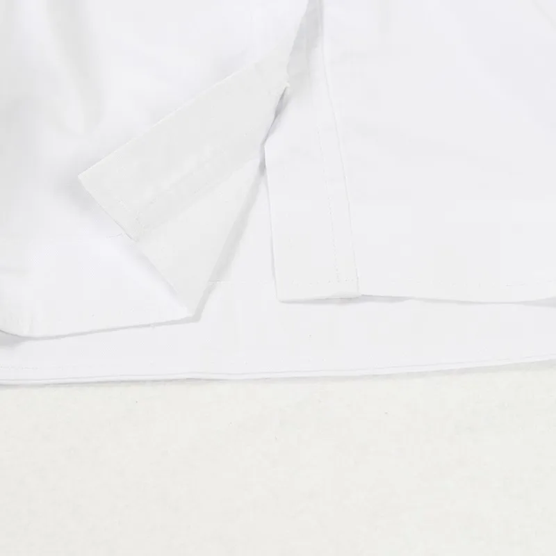 TWOTWINSTYLE летняя белая блузка для женщин с отворотом, длинным рукавом, пуговицами и оборками, топы и рубашки, Женская мода, новинка