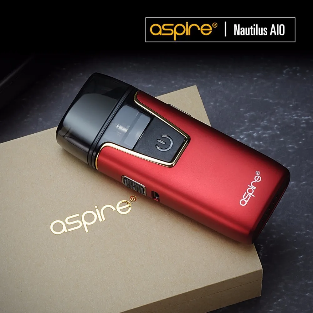 Электронная сигарета Vape Pod System aspire Nautilus AIO стартовый набор 1 8 Ом Nic соли катушка MTL с