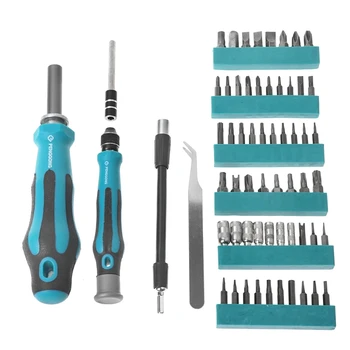 

58-In-1 Set Precision Screwdriver Hex Phillips Torx Slotted Bit Kit Repair Tools
