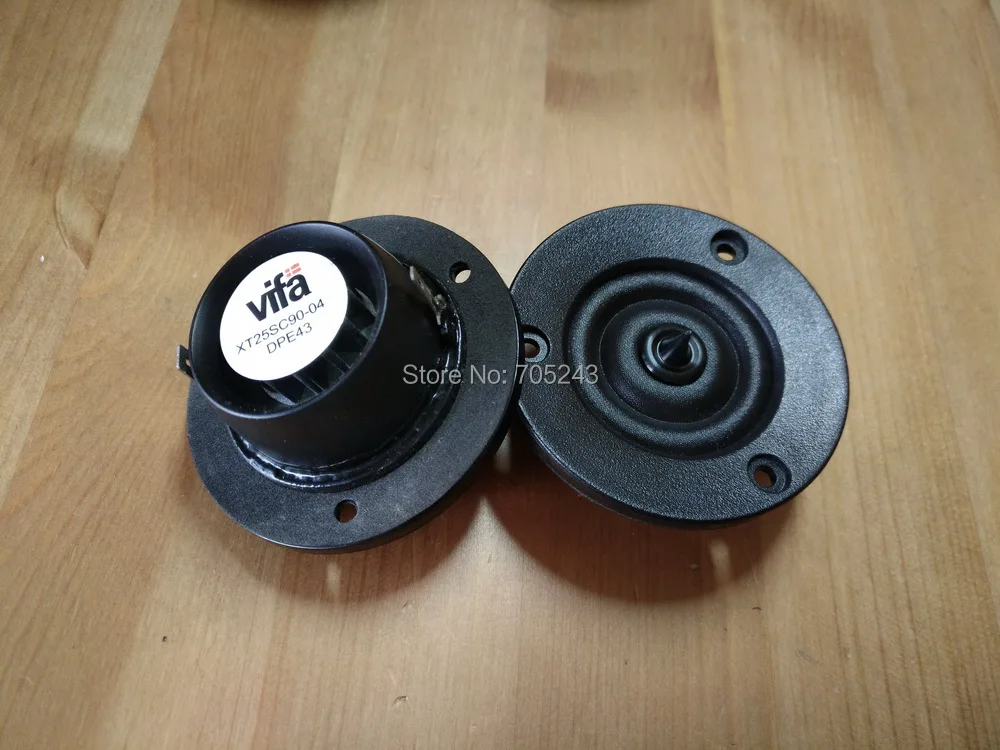 Пара 2 шт. Melo David Audio VIFA XT25SC90 04 Hiend 28 мм dome Nd magnet HIFI/AV/Car tweeter 4 Ом|tweeter 4ohm|hifi tweetertweeter hifi |