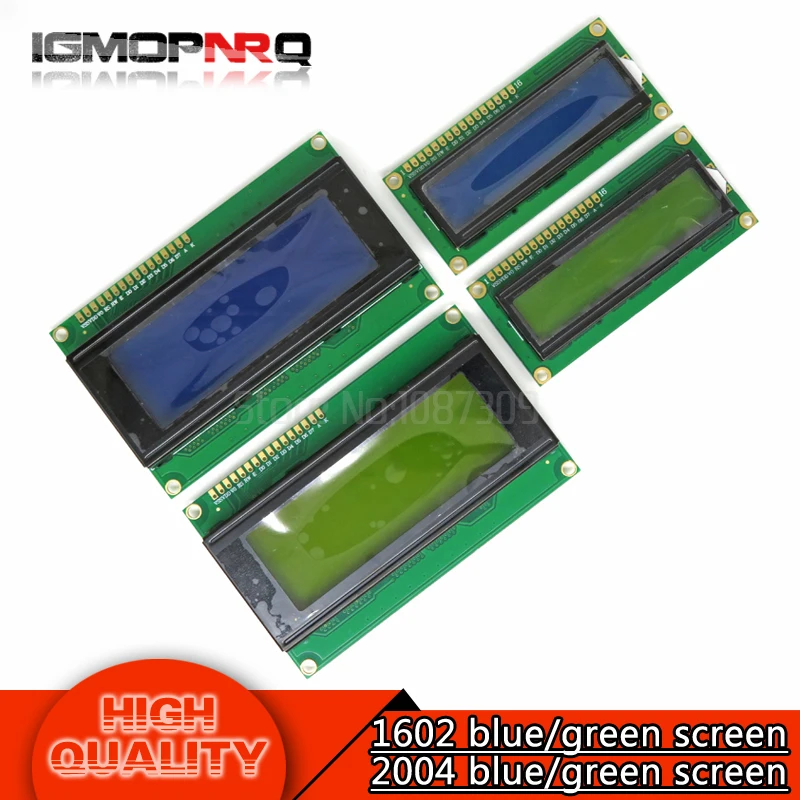 

1PCS LCD2004+I2C 1602 2004 20x4 2004A Blue/Green screen Character LCD /w IIC/I2C Serial Interface Adapter Module for arduino