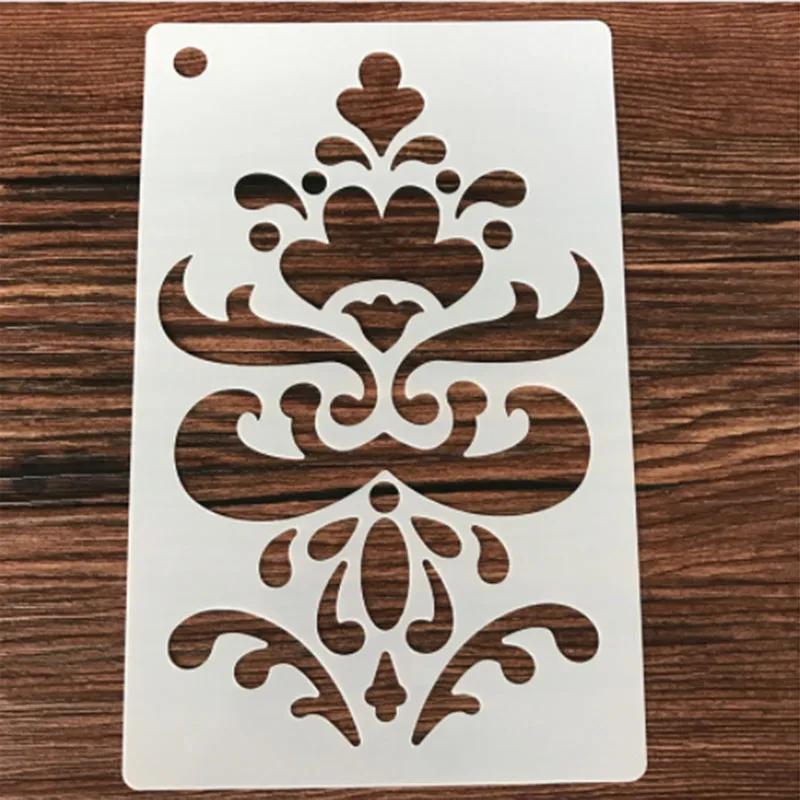 

1PC Billow Spray Totem Shaped Reusable Stencil Airbrush Painting Art DIY Home Decor Scrap booking Album Crafts