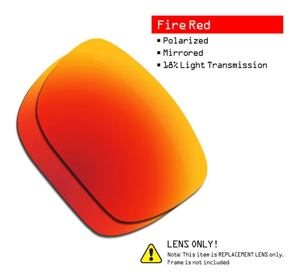 Дропшиппинг, SmartVLT, Поляризованные линзы для солнцезащитных очков оакли Холбрук XL, несколько пар в упаковке - Цвет линз: Fire Red-ShieldCoat