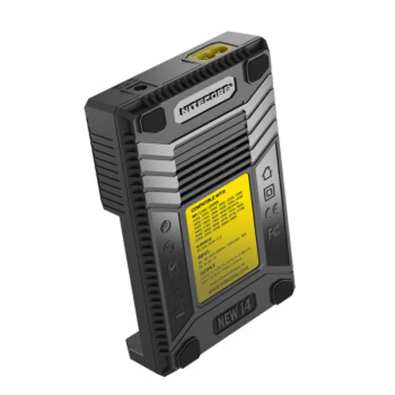 Оригинальное Nitecore Новое I4 зарядное устройство 18650 14500 16340 26650 LCD Li Ion быстрое 12V для