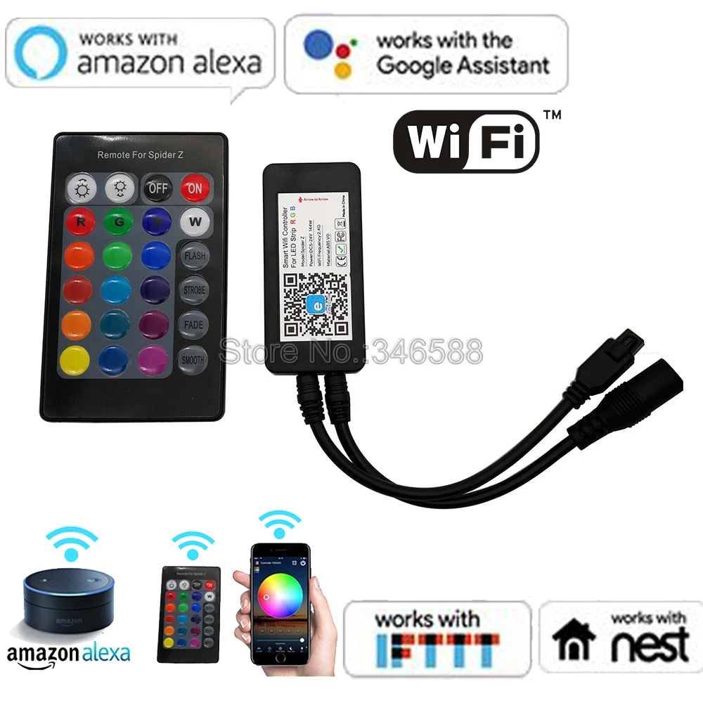 wifi led strip alexa