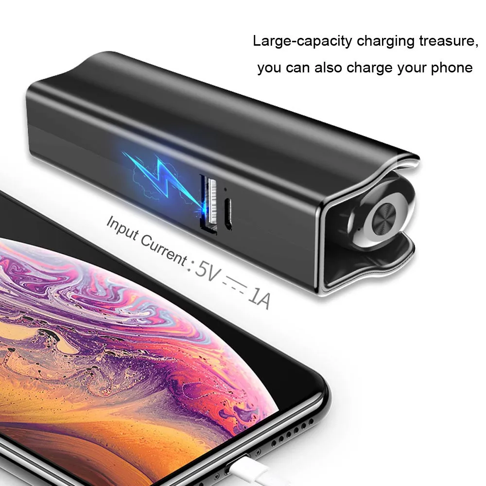 

VOBERRY XG12-C TWS Wireless Bluetooth 5.0 Headset Waterproof Mini-ear HIFI Headset Portable Charging Headset Box 719#2