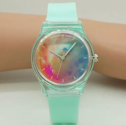 Уиллис водонепроницаемые часы унисекс Для женщин Для мужчин Звездное воздушное пространство детские часы маленькая Звездные наручные часы особый подарок на день рождения 10 видов цветов Y15 - Цвет: 3