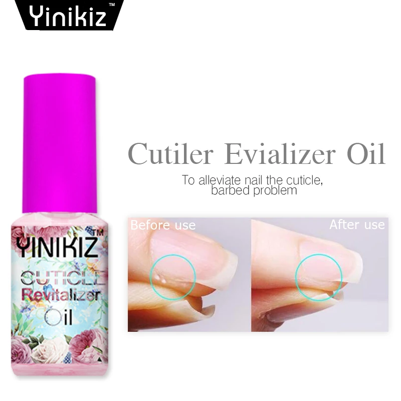 

Yinikiz Protection Skin 8ml Cuticle Oil Moisturizing Moist Nail Make Fingernail Smooth Cuticle Nutrition Oil