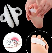 by DHL or EMS 200Pair Silicone Gel Orthopedic Metatarsal Rings Hammer Toe Separator Correction Straightener Feet Care Shoes