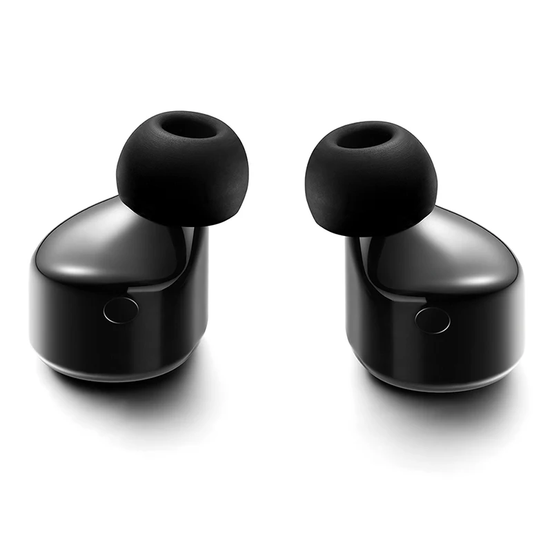 Black NO-Border T1 TWS мини беспроводные Bluetooth стерео наушники невидимые беспроводные CSR 4,1 наушники бизнес наушники для автомобиля с микрофоном - Цвет: Black