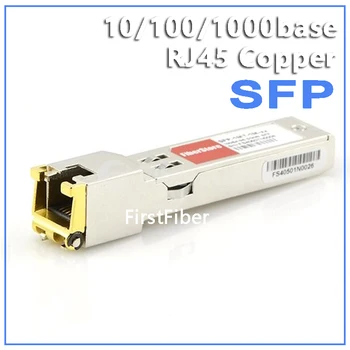 

10/100/1000BASE-T SFP Auto Negotiation Copper RJ-45 100m Transceiver SFP Module