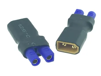 

1pce XT30 Male to EC2 Female No wire adapter connector for RC Turnigy Drone FPV Lipo 2S 3S