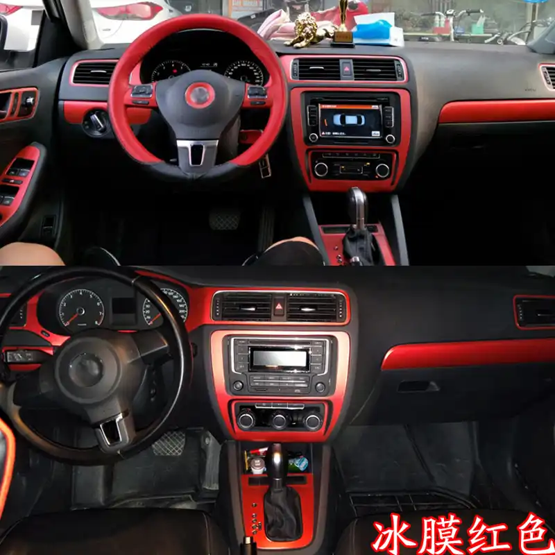 Car Styling Teeze Car Interior Center Console Color Change