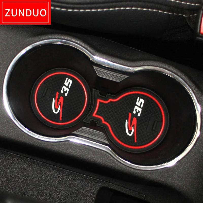 Коврик ZUNDUO со слотом для ворот CHANGAN CS35 2012 2019 коврик двери нескользящий