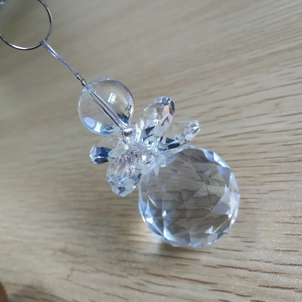 Wholesale 10Pcs Clear Crystal Diy Crystal Souvenir for Wedding Decoration Stones Room Desk Card