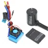 3650 3900KV Brushless Motor & Waterproof 25A 35A 45A 60A 80A 120A Brushless ESC with Program Car Combo for RC Car RC Boat Part ► Photo 1/6