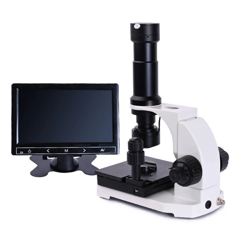 880 цвет 9-дюймовый ЖК-дисплей дисплей электронный HD цифровой микроскоп биологический микроскоп микроциркуляции крови инспекции светодиодных лаборатории Монокуляр телескоп