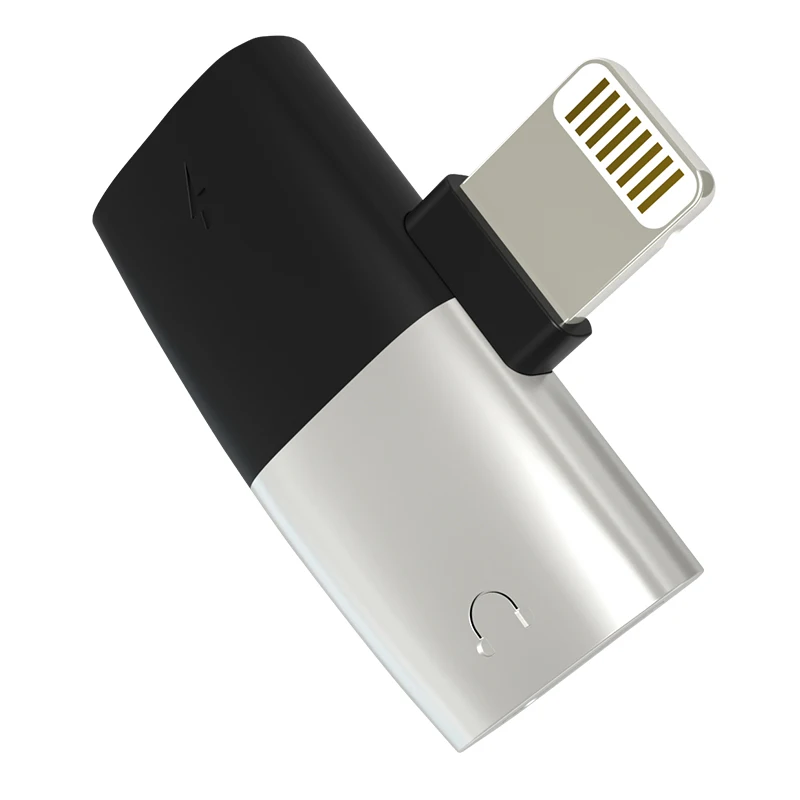

DM 019 Audio Aux Adapter For iPhone Xs Max Xr X 8 7 Plus Earphone Headphone Connector OTG Cable For Lightning Splitter Converter