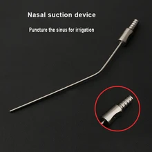 Stainless steel nose plastic instrument tool nasal suction needle nasal puncture upper sinus for washing