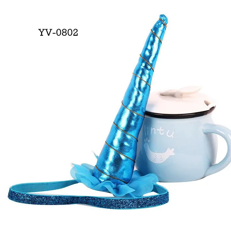unicorn horns elastic headband1