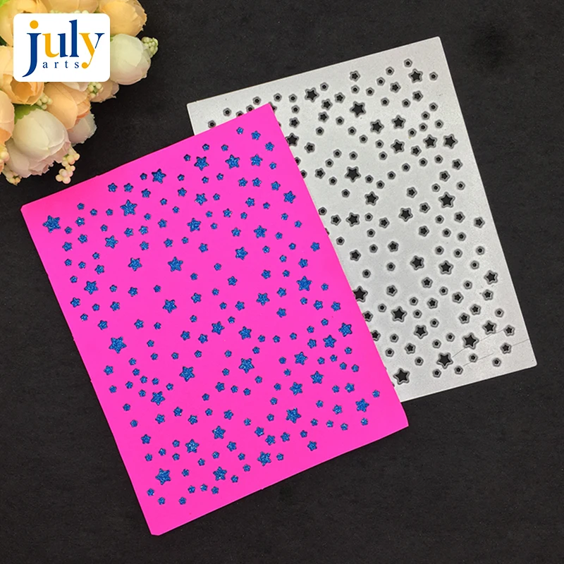 

Julyarts Cutting Dies Design Square Crafts Manual Gift For Painting DIY Scrapbooking Embossing Silver Irregular Figure Shape