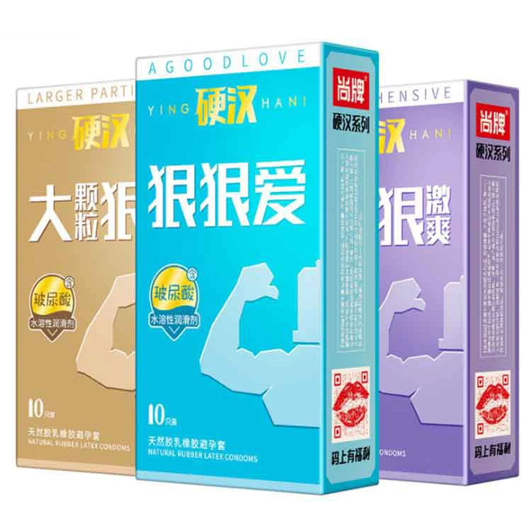 2019 Elasun 10pcs Sex Condoms 3 Types Ultrathin Hyaluronic Acid Condoms