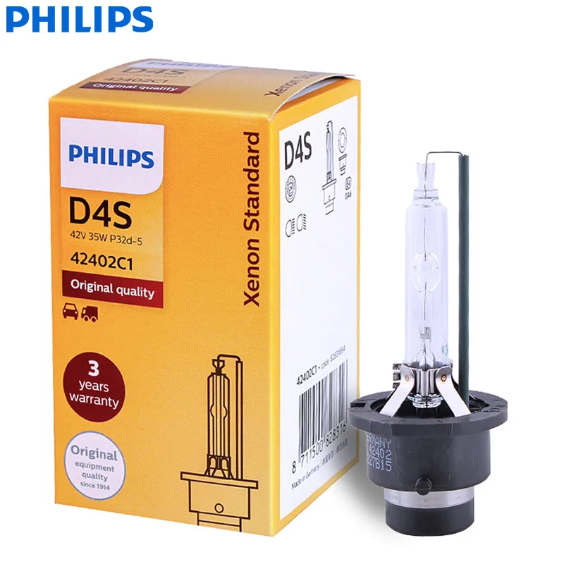 Philips Xenon Standard D4s 42402c1 35w Original Xenon Hid Headlight Car Bulb Auto Lamp Ece Oem Quality Germany (single) - Car Headlight Bulbs(xenon) AliExpress