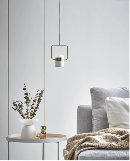 

Moder LED pendant light living room light textures nordic style hanging lamp vintage home bedroom kitchen cafe decor ajustible