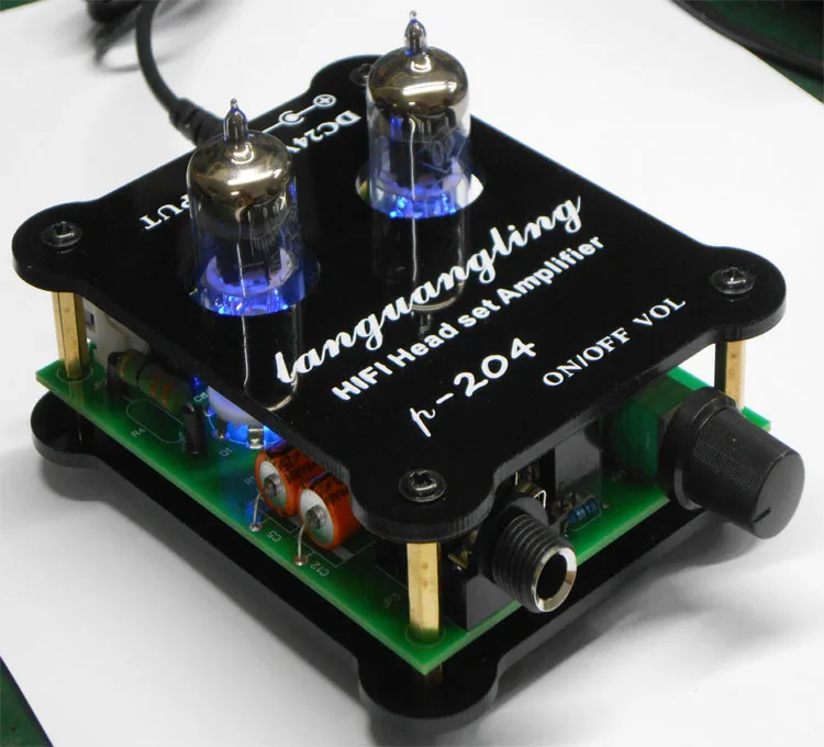 TIANCOOLKEI R-6J1 6J1 Headphone Power amplifier, 2SC5171 and 2SA1930 power pair tube ,class a Vacuum tube headphone amplifier TIANCOOLKEI R-6J1 6J1 Headphone Power amplifier, 2SC5171 and 2SA1930 power pair tube ,class a Vacuum tube headphone amplifier