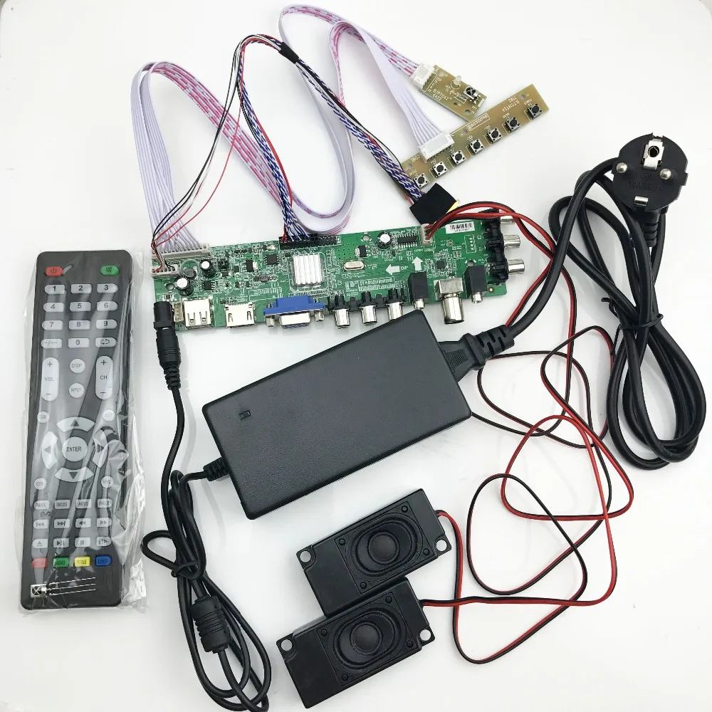 

DS.D3663LUA.A81 DVB-T2/T/C digital TV 15-32 inch Universal LCD TV Controller Driver Board FOR 40PIN 1ch,6-bit lvds screen