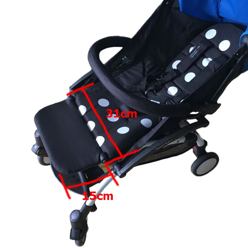 Baby Stroller Footboard Universal Infant Carriage 15cm Feetboard Baby Seat Pram Extended Accessories For Yoyo Yoya Yuyu BB3079 (6)