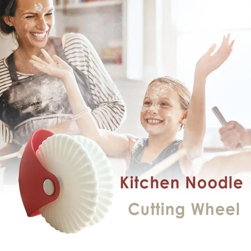 Кондитерские изделия Cuter Rolling Wheel Decorator для обеспечения гладкой резки DIY ржавчины-доказательство руководство лапши резак нож для кухонных гаджетов
