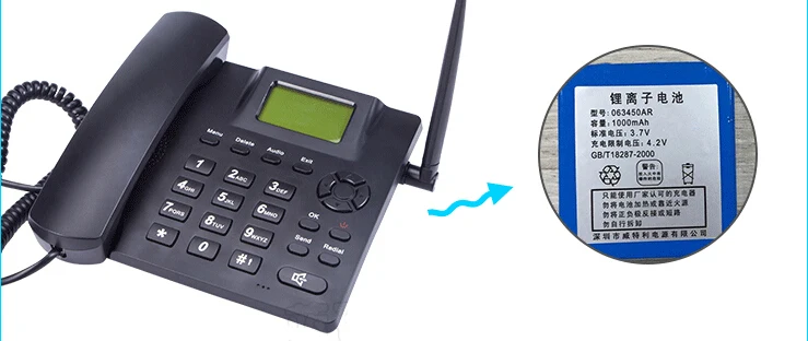  3G WCDMA900/2100Mhz 3G Desk Phone Dual Band Fixed Wireless 3G Desktop Telephone for Business Family