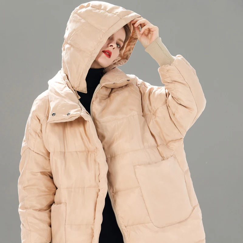 2018 new arrival womens elegant and casual winter 90% white duck down CUPRO(CUPRA) fabric fashion and expensive quality collect