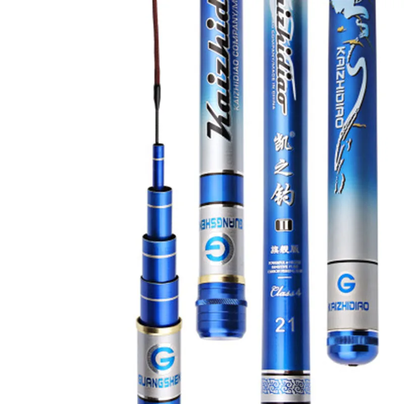 Carbon fishing rods 3.6 7.2m taiwan fishing rod ultralight superhard