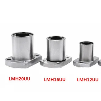 

6mm/8mm/10mm/12mm to 40mm LMH6UU/LMH8UU/LMH20U LMH Short Type Series ellipse Flange Coupling Linear Motion Bearing For Rod shaft