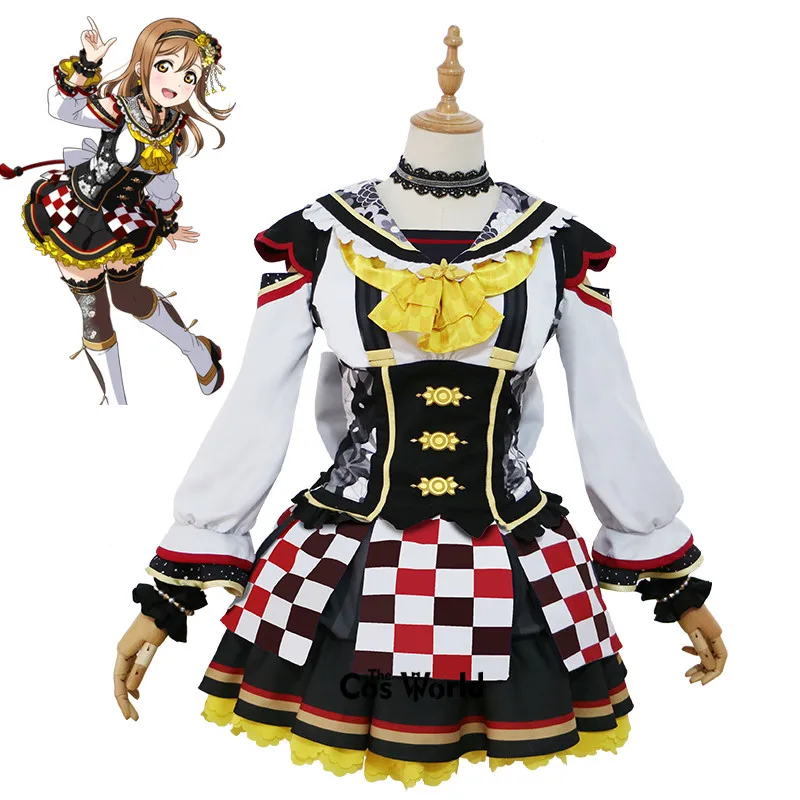 Фартук для горничной Love Live Sunshine Aqours Kunikida Hanamaru костюм косплея аниме| |