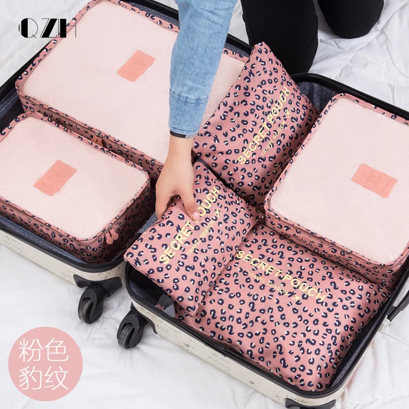 6 unids en un conjunto bolsa de viaje cosmética Bolsas y Carcasas kosmetiktasche organisateur de bolsos organizador bolso 6 unids en un conjunto bolsa de viaje cosmética Bolsas y Carcasas kosmetiktasche organisateur de bolsos organizador bolso