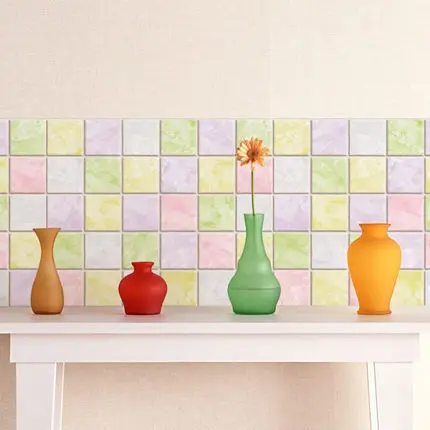 Mosaic Wall Paper Kitchen Oil Sticker Tile Bathroom Toilet Mosaic Wall Paper Kitchen Oil Sticker Tile Bathroom Toilet Waterproof Wallpaper Paste In Wallpapers From Home Improvement On Aliexpress Alibaba Group