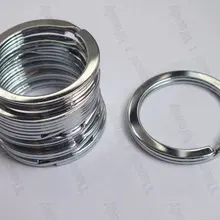 35 мм 1000 шт. родием цвет круглые ключевые Сплит Кольца Брелок разъем канала выводы