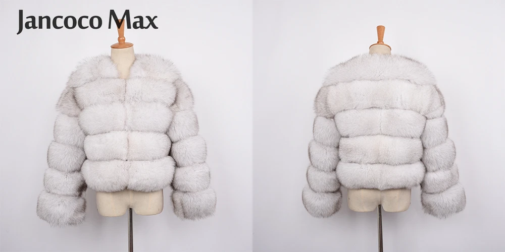 Новое поступление, Женская Роскошная Шуба из натурального Лисьего меха, зимняя меховая куртка, верхняя одежда высшего качества S1797