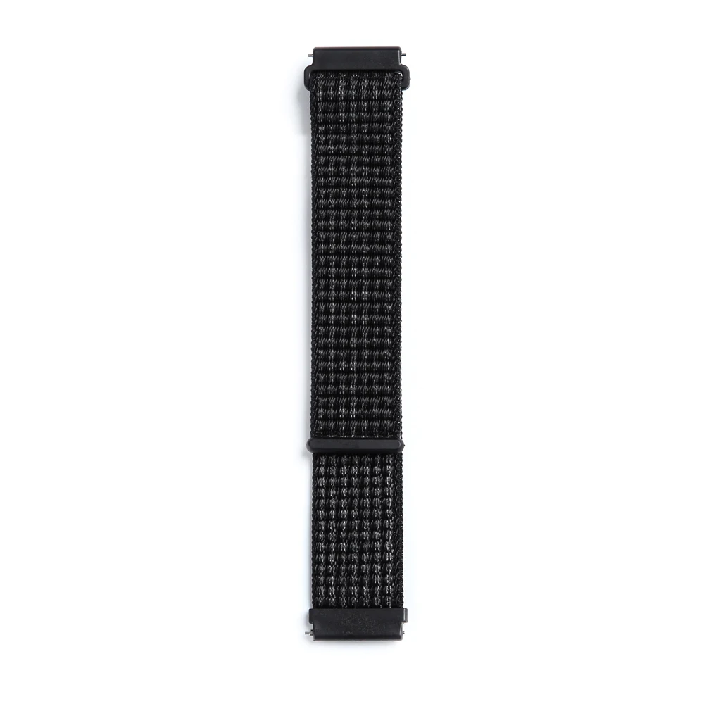 Ремешок 22 20 мм для samsung gear Sport S2 S3 Classic Frontier Watch Band Pebble Time steel Galaxy Watch 42 46mm Huami Amazfit Bip