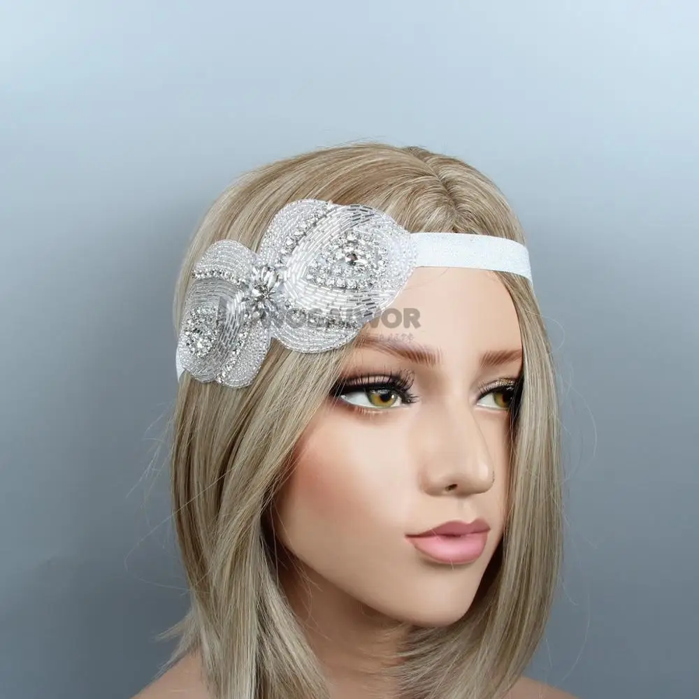 Handmade Delicate Luxury Shiny Rhinestones Wedding Dress Headbands